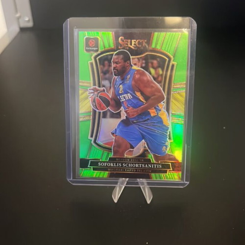 Sofoklis Schortsanitis Select Maccabi Tel Aviv Euroleague card new