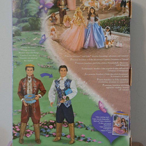 Barbie Prince Dominick doll new from Princess and the Pauper