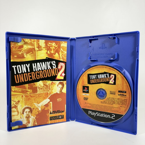 Tony Hawk’s Underground 2 PS2 game used, complete with manual