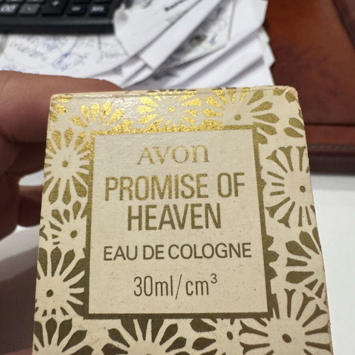 Vintage Avon Promise of Heaven perfume 30 ml like new