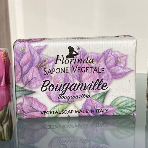 Florinda Set of 4 New Botanical Soaps Made in Italy