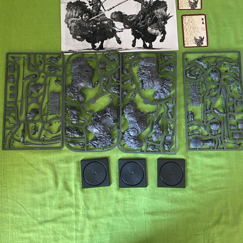 Conquest Yoroni Oni Kishin Raiu dual kit miniature