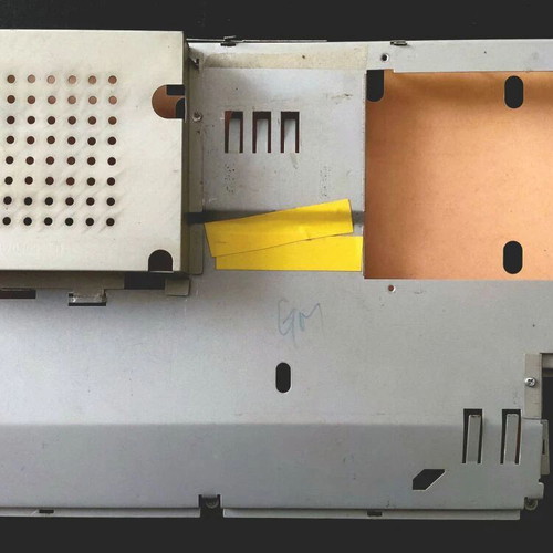 Atari 520STF 1040STF metal shielding used