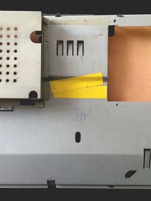Atari 520STF 1040STF metal shielding used