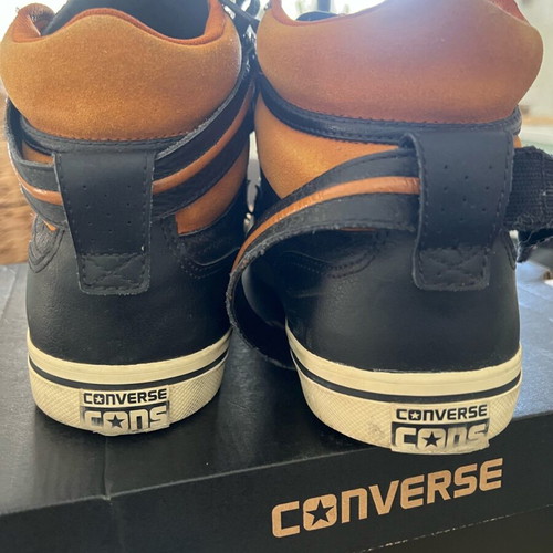 Converse Cons Leather sneakers like new, size 46, blue and black