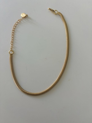 Anklet 30cm like new, gold color