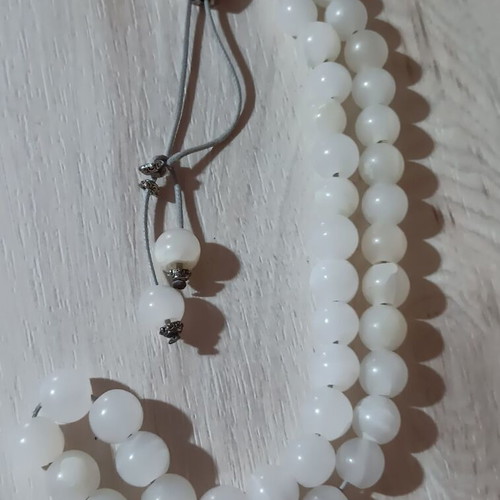 Worry beads with glass beads new, heavy and well made