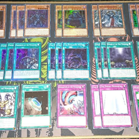 Monarch deck complete and new