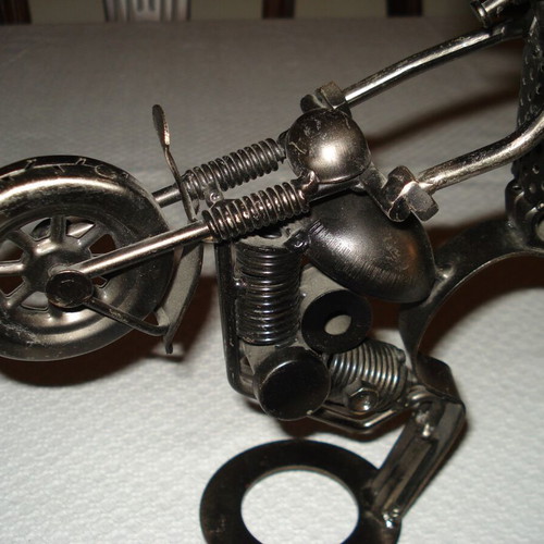 Metal decorative item used