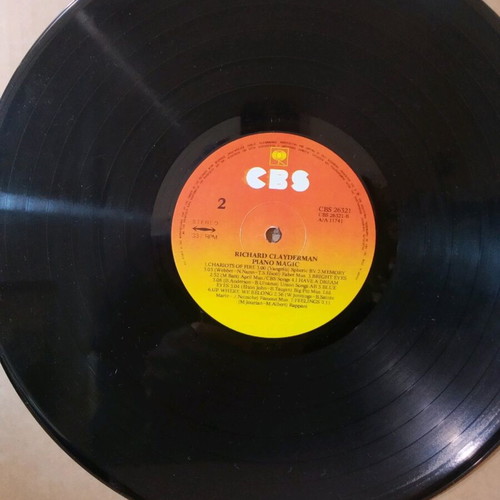 Richard Clayderman Piano Magic record like new, classical