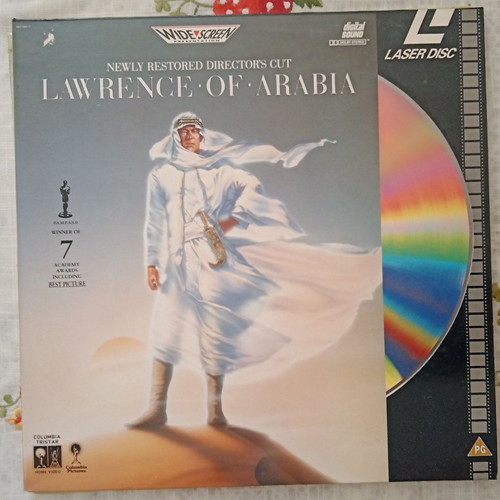 Lawrence of Arabia LaserDisc like new, action