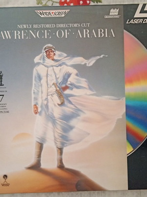 Lawrence of Arabia LaserDisc like new, action