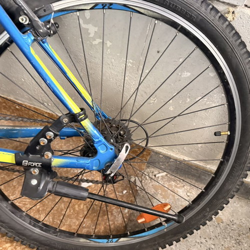 Shockblaze city bike like new, 20 inch, blue, men's
