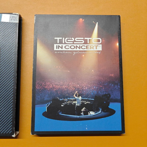 Tiësto In Concert 2004 DVD collector's edition used, 2 DVDs + booklet