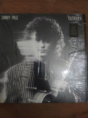 Jimmy Page Outrider LP like new, 1988 Geffen US edition