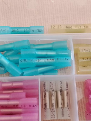 Cable connectors new in various sizes