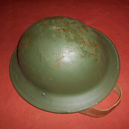 British Army Steel Helmet World War II 1940 used