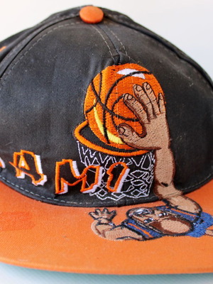 Vintage 90's Miami Heat Retro NBA Hat new