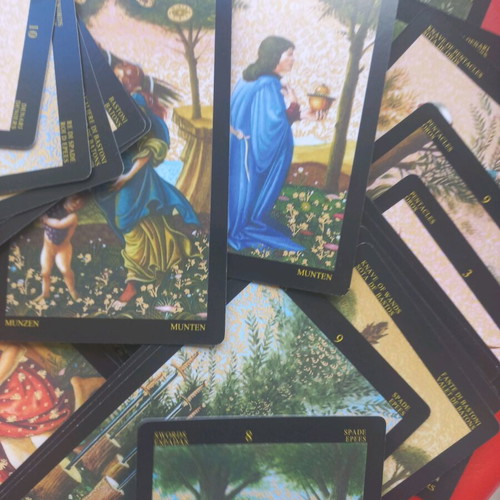Botticelli collectible tarot deck like new