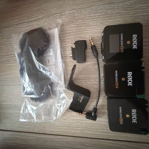Rode Wireless GO 2 μικρόφωνα σαν καινούργια, 2 μικρόφωνα και πομπός