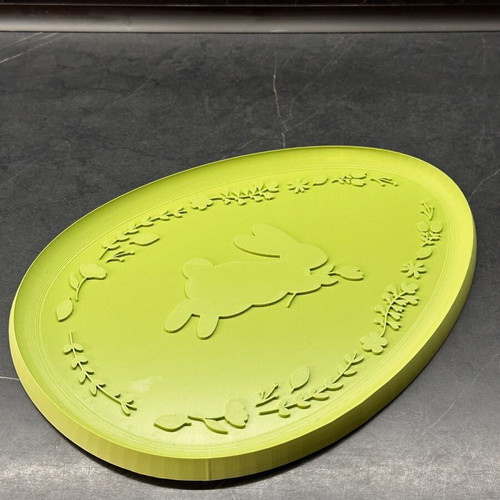 Easter oval decorative platter tray new in two colors