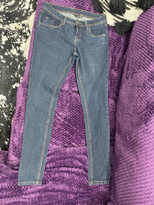 Women's jeans used, dark blue, size M