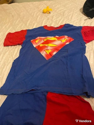 Children's set with t-shirt and shorts used, 5 years, colorful, 110 cm