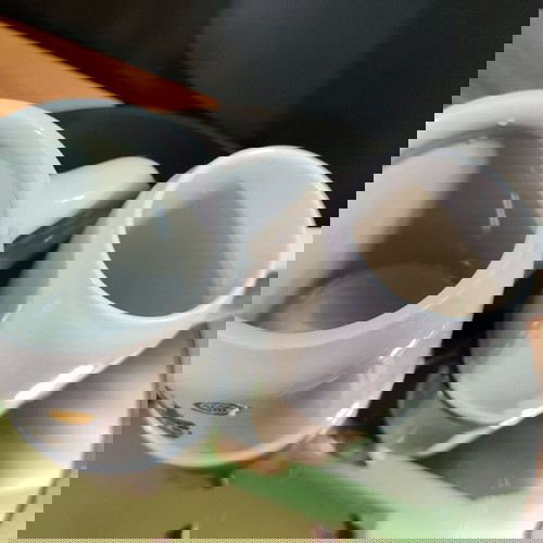 Винтидж керамична халба за бира Goslar 0.5L нова с подарък малка халба