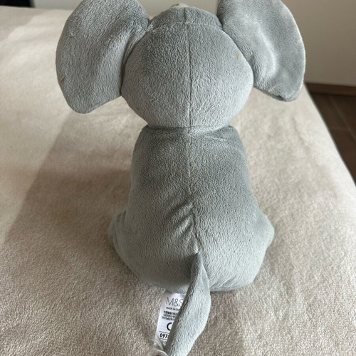 Elephant Plush Talking Toy Like New