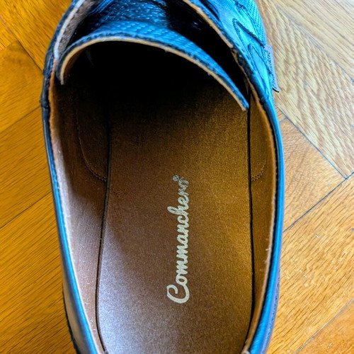 Commanchero Original men's leather shoes size 43 used, blue