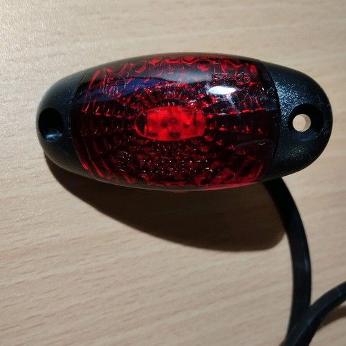Marker lamp FT-025 LED 12/24 V FRISTOM red like new