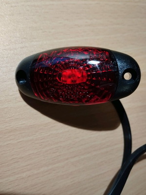 Λαμπτήρας σήμανσης FT-025 LED 12/24 V FRISTOM κόκκινος σαν καινούργιο