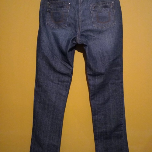 TCM Tchibo Urban Basics high-waisted jeans new, grey and blue