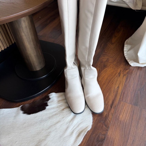 White leather boots Sante size 40 like new