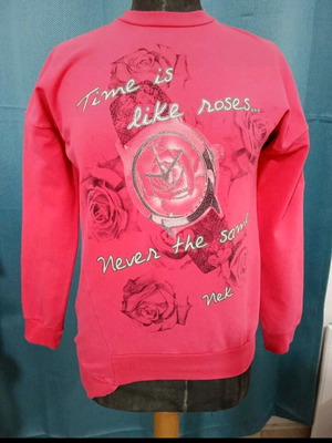 Girls' pink sweatshirt like new Nek Kids Wear, size 176 cm