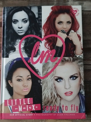 Little Mix Ready to Fly hardback book used with signed autograph