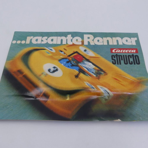 Carrera Structo Porsche 908 R/C Race Car used vintage rare 1/12