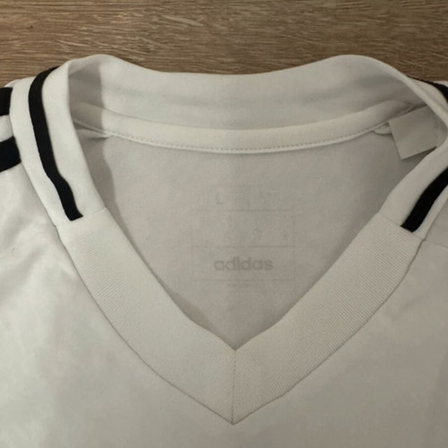 Real Madrid jersey like new, official, size L, white with black details