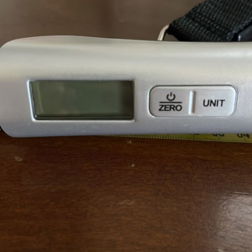 Luggage scale up to 50 kg like new
