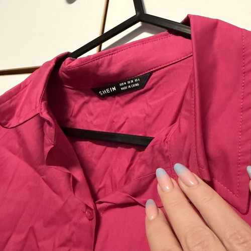 Shirt medium pink new