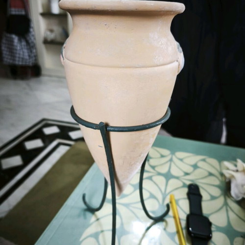 Ceramic decorative amphora from Sifnos like new