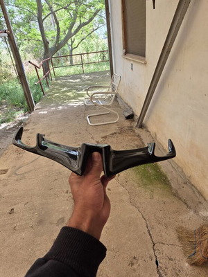Motorcycle modification front wing new
