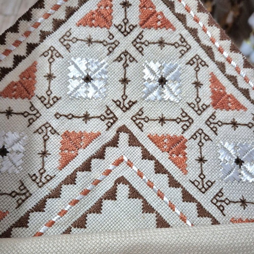 Handmade Panama tablecloths like new with Bulgarian embroidery