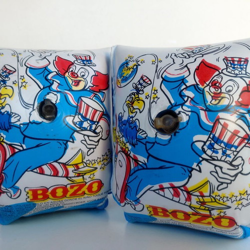 Bozo 1991 wet set kids swimming armbands new