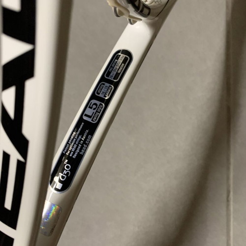 Head Speed Pro Djokovic Signature L5 tennis racket used