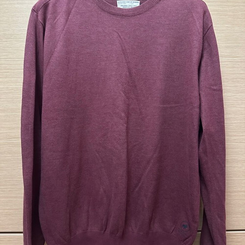 Jack & Jones long-sleeve shirt XXL like new, burgundy