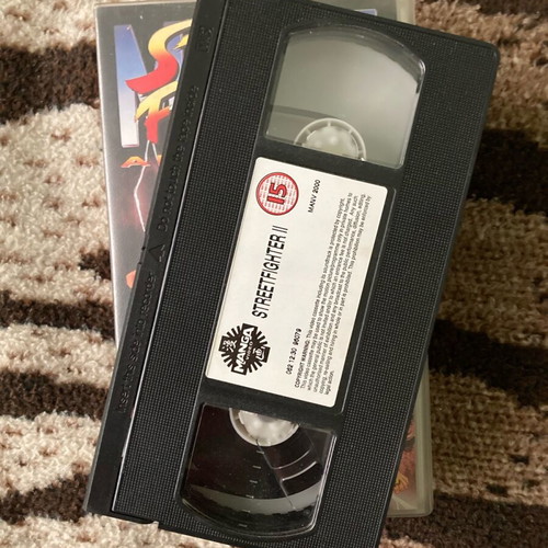 Street Fighter 2 Animated Movie VHS like new, 1995, English audio
