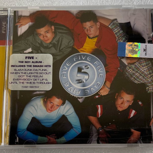 Five Self Titled Album CD used, pop