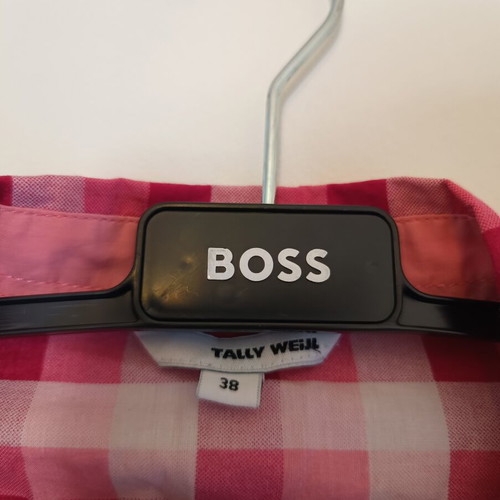 Tally Weijl checkered shirt like new, pink and fuchsia shades, size M