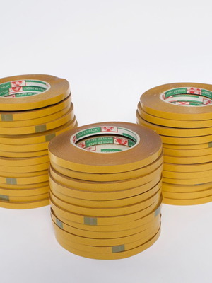 Double-sided adhesive tapes new, pack of 36 rolls 0.9cm x 10m
